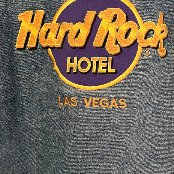 Original Jean Jacket HARD ROCK HOTEL Las Vegas XL - Picture 3 of 6